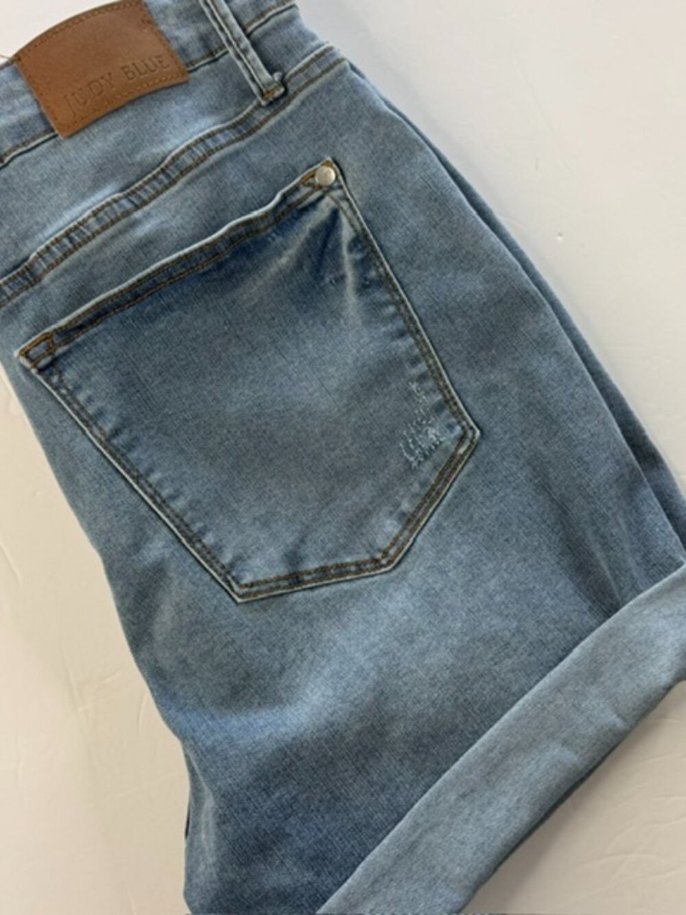 Judy Blue Tummy Control High Waist Shorts JB150205 MD-CO 1XL